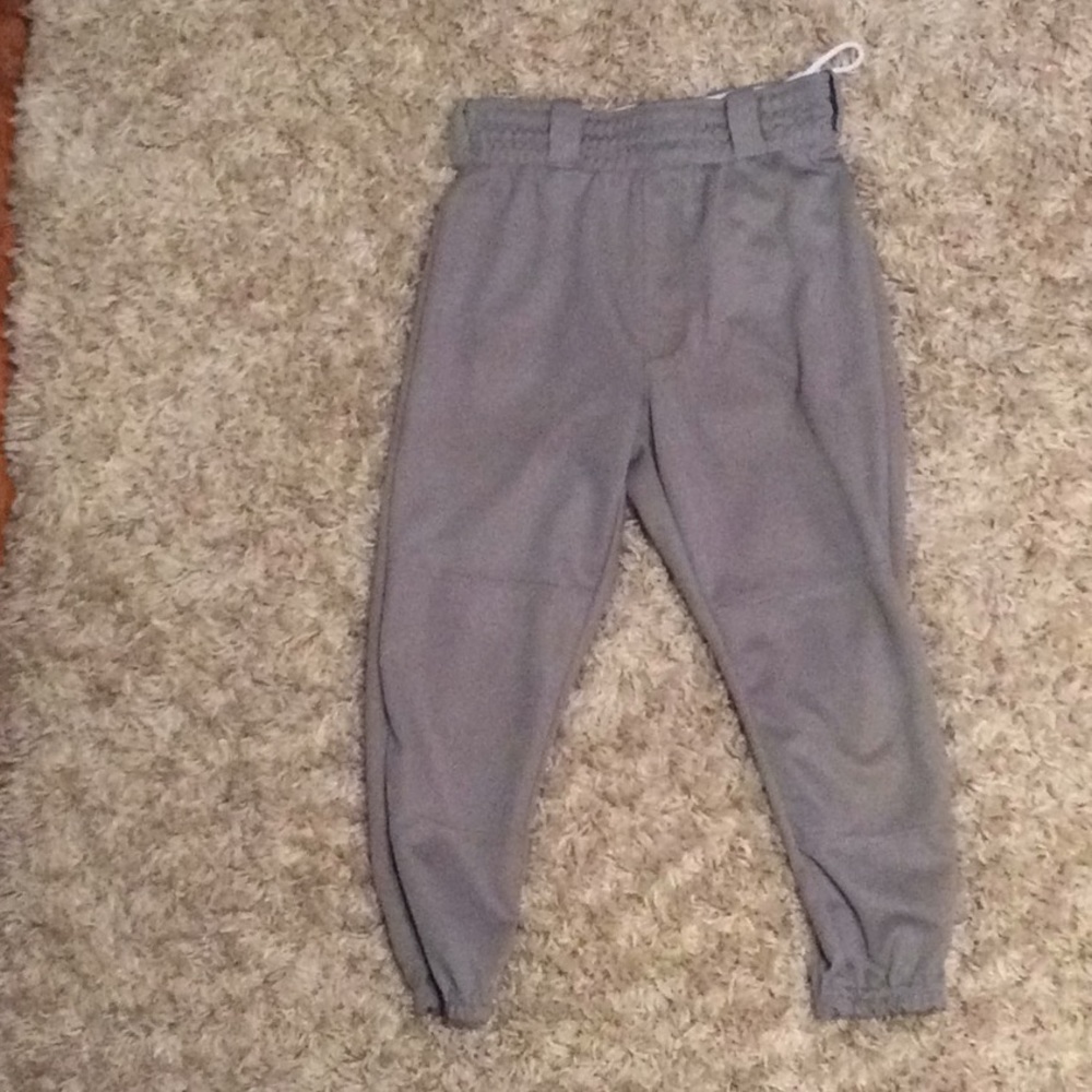 Rawlings Grey baseball pants SZ Medium kids